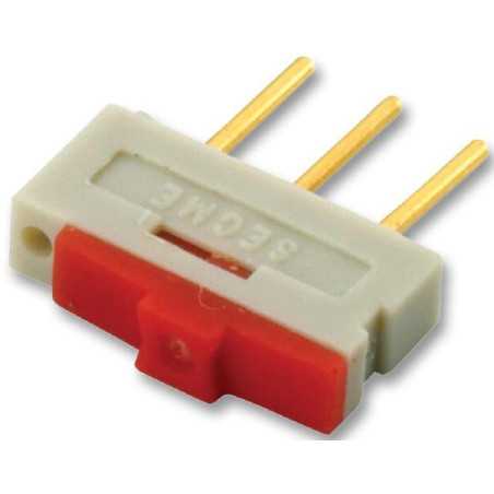 Eoz (09.03201.02) Slide Switch, SPDT, On-On, Through Hole, 1K2, 500 mA