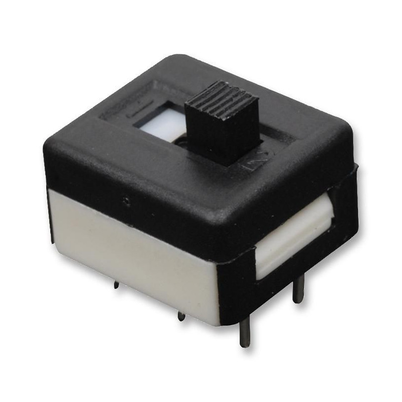 Apem (25436NAH) Slide Switch, SPDT, On-On, Through Hole, 25000N, 1 A