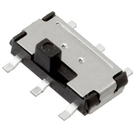 C&K Components (AYZ0202AGRLC) Slide Switch, DPDT, On-On, Surface Mount