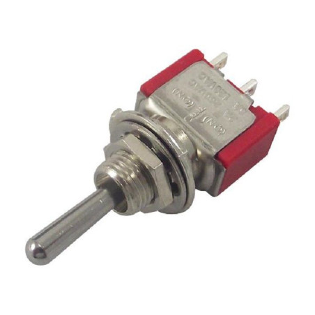 Multicomp Pro (1MS4T1B5M1QE) Toggle Switch, (On)-Off-(On), SPDT