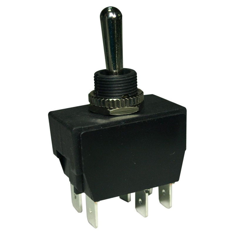 Multicomp Pro (MCR13-448F1-01A-1HR) Toggle Switch, On-Off, DPST