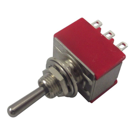 Multicomp Pro (1M33T1B5M1QE) Toggle Switch, On-Off-On, 3PDT, 5A