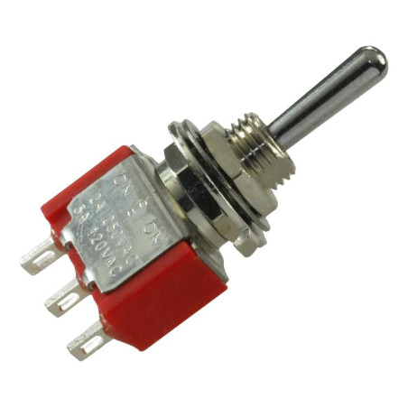 Multicomp Pro (1MS3T1B1M1QE) Toggle Switch, On-Off-On, SPDT, 5 A