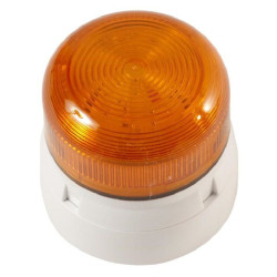 Klaxon (QBS-0018) Beacon, Xenon, Orange, Flashing, 3W, 230VAC