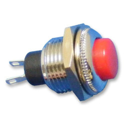 Multicomp Pro (R13-502MA-05-R) Pushbutton Switch, 12.7 mm, SPST, Off-(On)