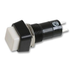 Multicomp Pro (R13-23A-05-BW) Pushbutton Switch, R13-23x, 12.2 mm, SPST-NO