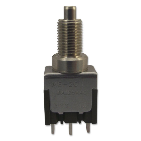 Nkk Switches (MB2011SS1W01) Pushbutton Switch, MB2000, 6.5 mm, SPDT