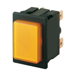 Marquardt (01660.0201-00) Pushbutton Switch, 1660, DPST, On-Off,