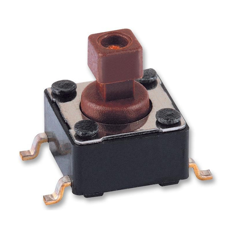 Mentor (1254.1007) Tactile Switch, Top Actuated, Surface Mount