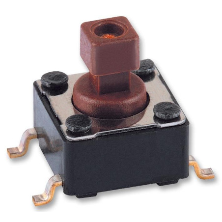 Mentor (1254.1007) Tactile Switch, Top Actuated, Surface Mount