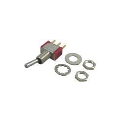 TE Connectivity (A101SYCB04) Toggle Switch, On-On, SPDT, Non Illuminated