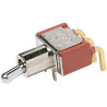 C&K Components (7101MD9ABE) Toggle Switch, On-None-On, SPDT