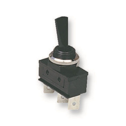 Arcolectric (C1720HOAAD) Toggle Switch, On-Off-On, SPDT, Non Illuminated