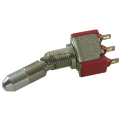 C&K Components (7101K2ZQE) Toggle Switch, On-None-On, SPDT, Non Illuminated