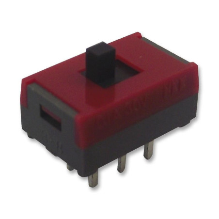 Nkk Switches (SS22SDP2) Slide Switch, DPDT, On-None-On, Through Hole