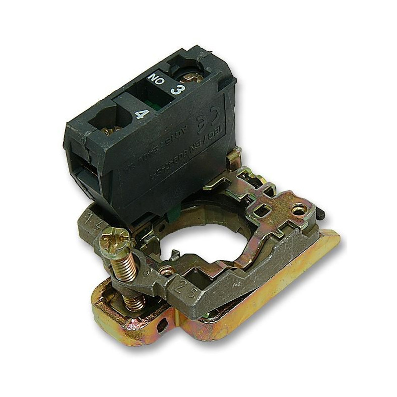 Schneider Electric (ZB4BZ101) Contact Block, Body/Fixing Collar,