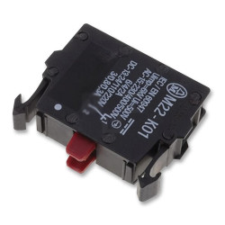 Eaton (M22-K01) Contact Block, 1NC, 6 A, 500 V, 1 Pole, M22 Series