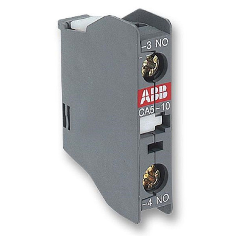 Abb (CA5-01) Contact Block, Front Mount, 1NC, 2 A, 690 V, 1 Pole