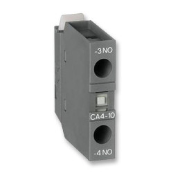 Abb (CA4-10) Contact Block, Front, 1NO, 6 A, 690 V, 1 Pole, Screw