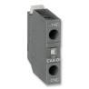 Abb (CA4-01) Contact Block, Front, 1NC, 6 A, 690 V, 1 Pole, Screw