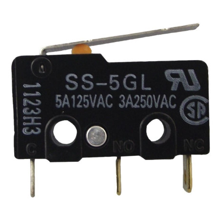 Omron (SS-5GL) Microswitch, Subminiature, Snap Action