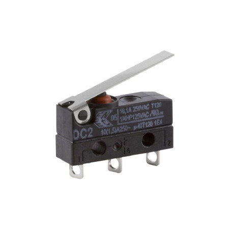 ZF Electronics (DC2C-A1LC) Microswitch, Snap Action, Roller Lever, SPDT