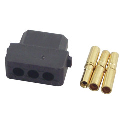 Harwin (M80-8980305) Rectangular Connector, 3 Contacts, Receptacle