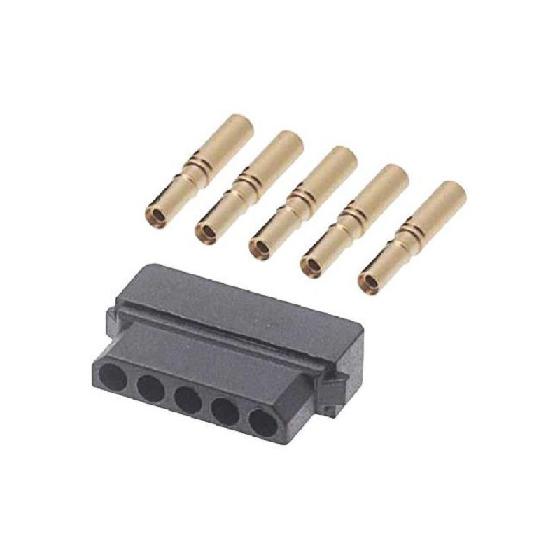 Harwin (M80-8980505) Rectangular Connector, 5 Contacts, Socket