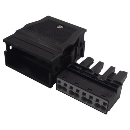 Wago (770-104) Rectangular Connector, 4 Contacts, Receptacle, Clamp, 1 Row