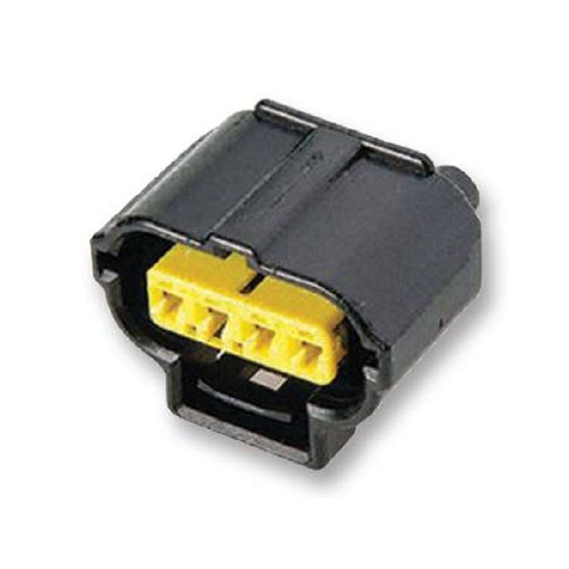 TE Connectivity (184046-1) Connector Housing, Plug, 4 Ways,