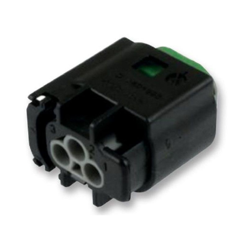 TE Connectivity (1-967642-1) Connector Housing, Receptacle, 3 Ways, 3.1 mm