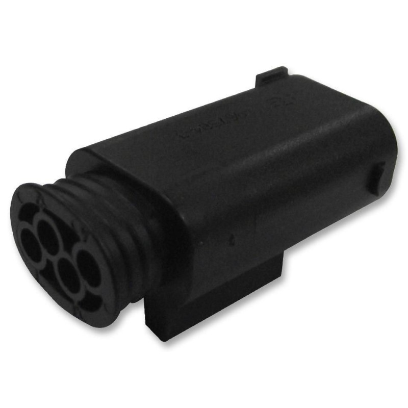 TE Connectivity (1-967587-3) Connector Housing, Plug, 6 Ways, 4 mm