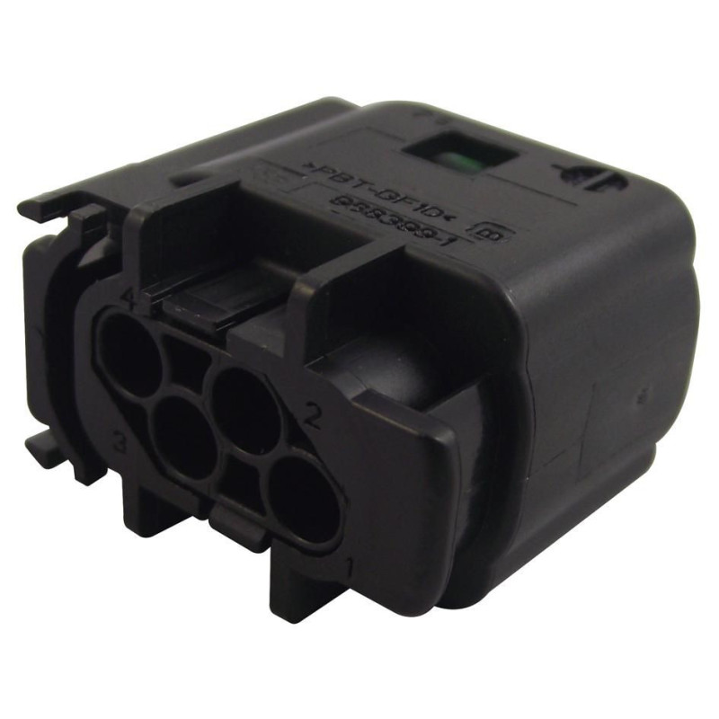 TE Connectivity (1-967640-1) Connector Housing, MQS, Socket, 4 Ways, 3.1 mm