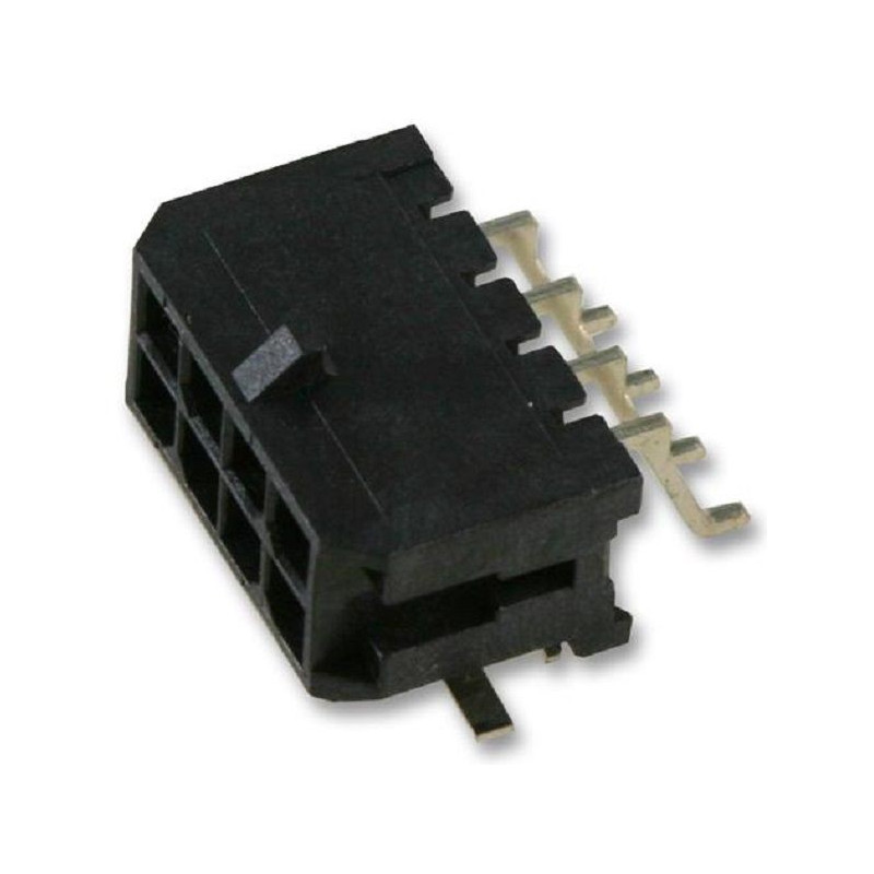 Molex (43045-0809) Pin Header, Power, 3 mm, 2 Rows, 8 Contacts