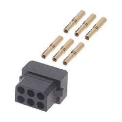 Harwin (M80-8880605) Rectangular Connector, Receptacle, 2 mm, Crimp, 2 Row