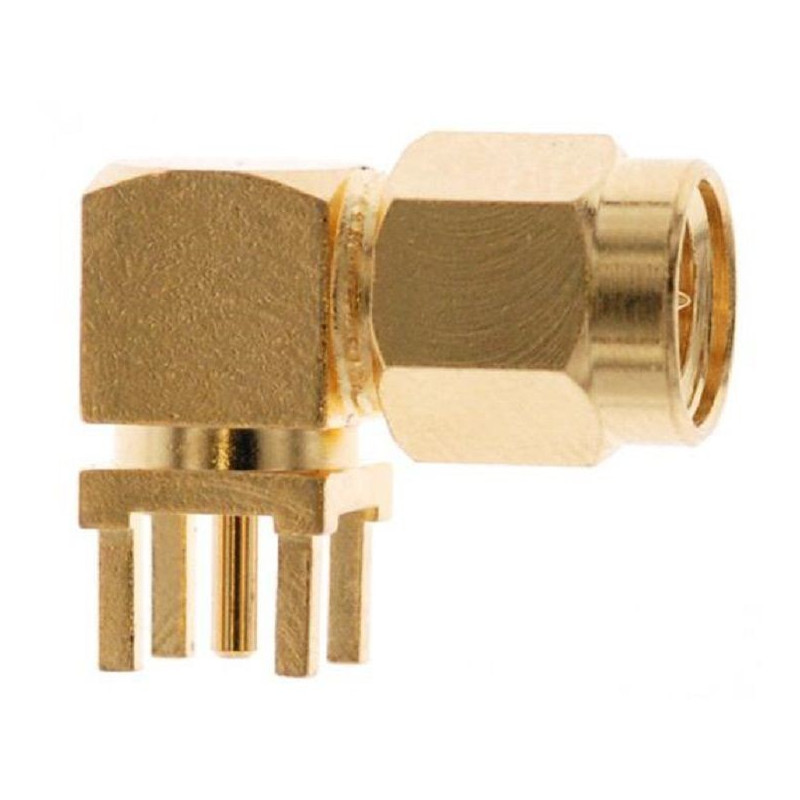 Amphenol (901-9894-RFX) RF / Coaxial Connector, SMA Coaxial, 50 ohm, Brass