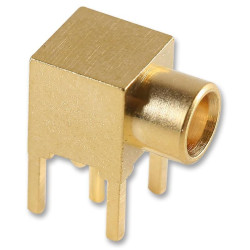 Radiall (R113665000) RF / Coaxial Connector, MCX Coaxial, Right Angle Jack