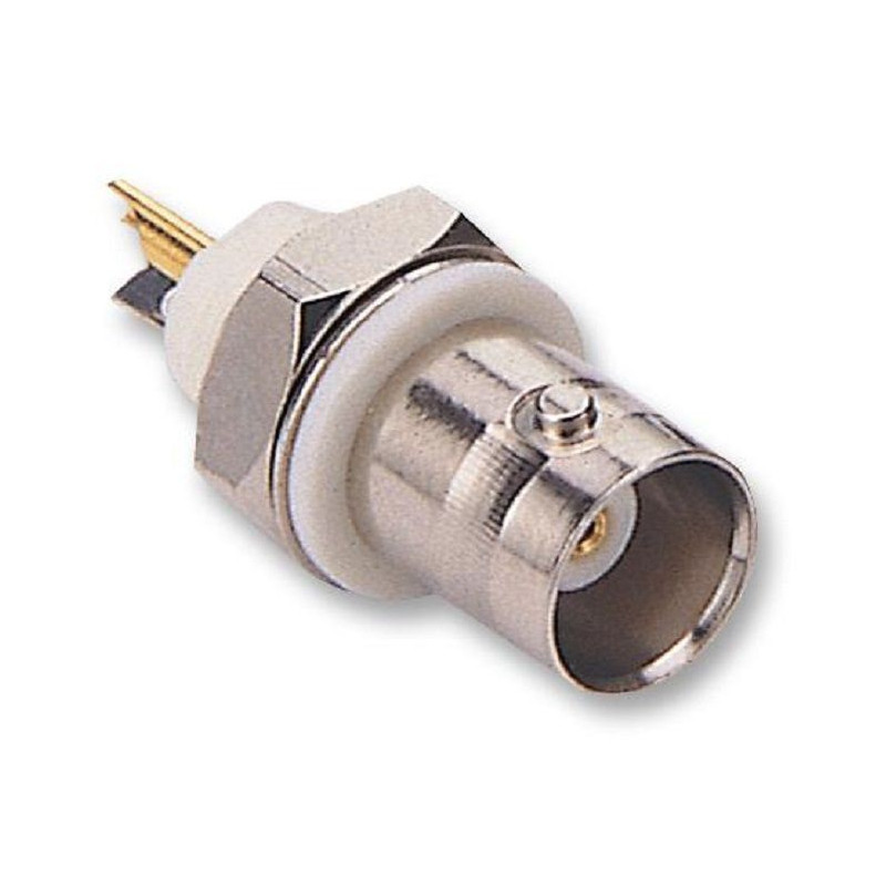 Multicomp Pro (MP-13-28) RF / Coaxial Connector, BNC Coaxial, 50 ohm, Brass