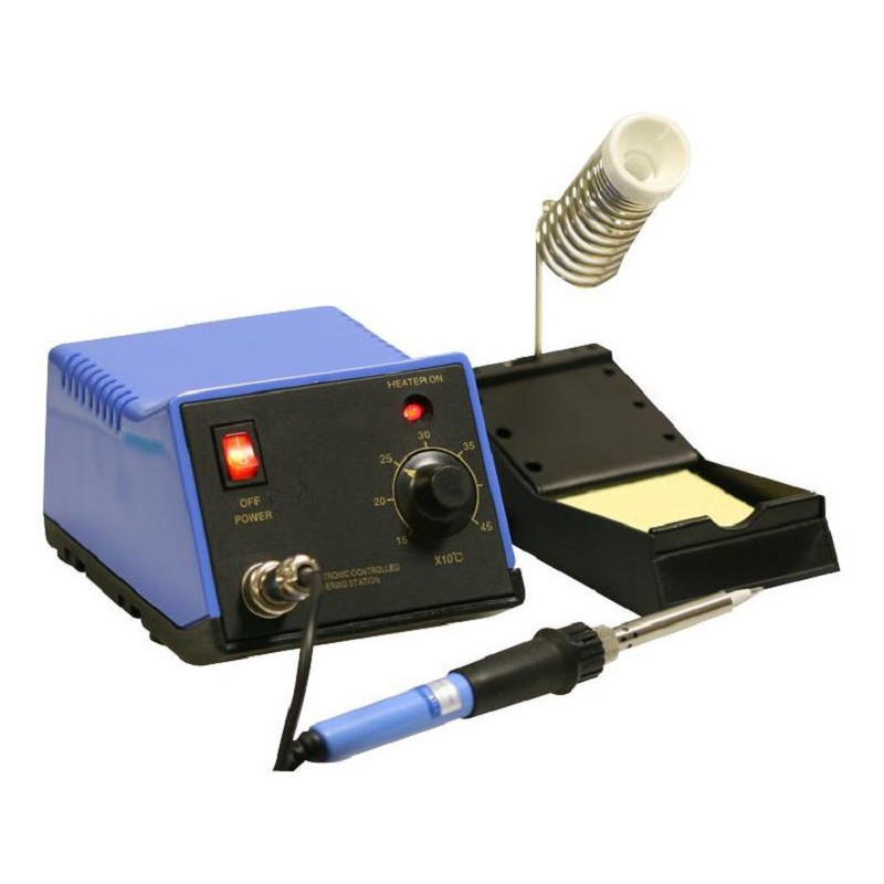 Duratool D01842 Soldering Station, 230 V, 48 W, 450 °C Max Temperature