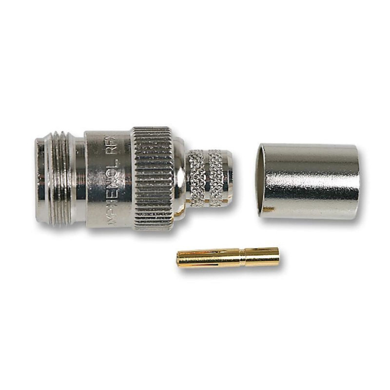 Amphenol (N6121A1-NT3G-1-50) RF / Coaxial Connector, N Coaxial