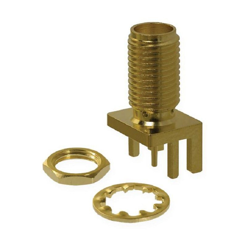 Amphenol (132289) RF / Coaxial Connector, SMA Coaxial, 50 ohm