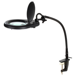 Duratool DT000090 Magnifier, LED, 5 Dioptre Magnification, 15w