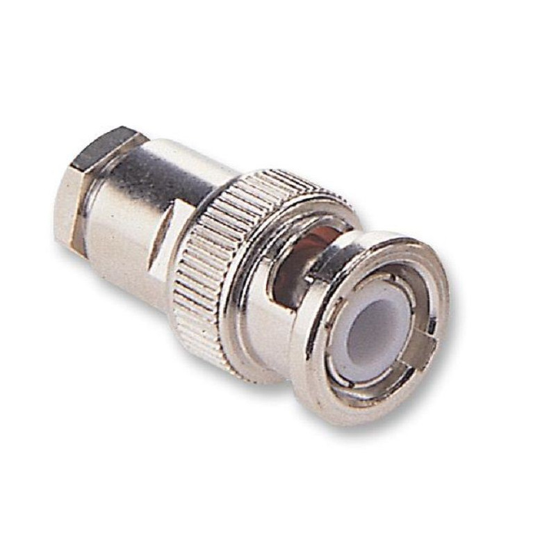 Multicomp Pro (MP002087) RF / Coaxial Connector, BNC Coaxial, UR70, Brass