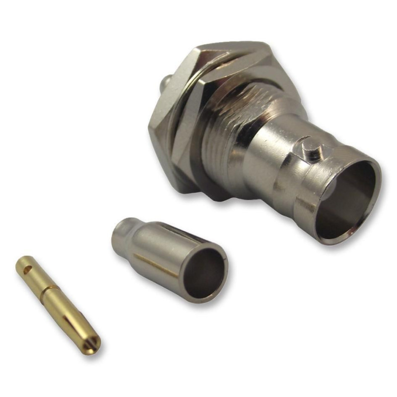 Multicomp Pro (MP-13-11-4 TGN RG179) RF / Coaxial Connector, BNC Coaxial