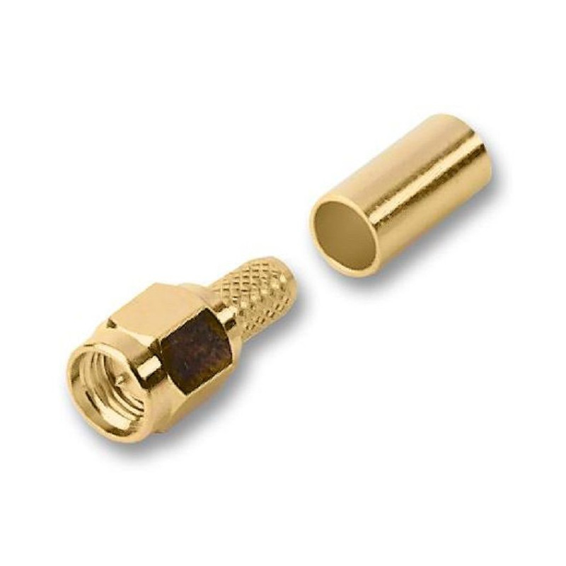 Multicomp Pro (MP-19-03F-4-TGG) RF / Coaxial Connector, SMA Coaxial, 50 ohm