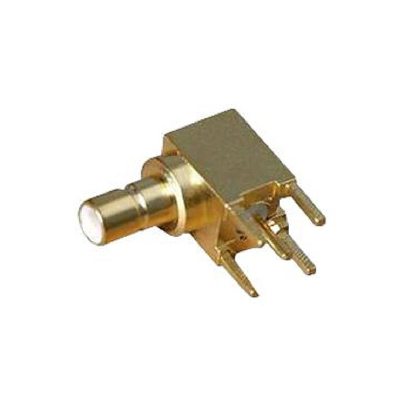 Molex (73100-0103) RF / Coaxial Connector, SMB Coaxial, Right Angle Jack