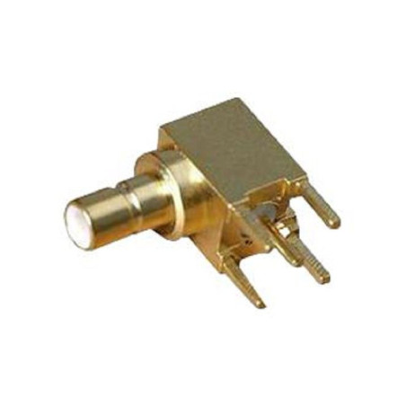 Molex (73100-0103) RF / Coaxial Connector, SMB Coaxial, Right Angle Jack