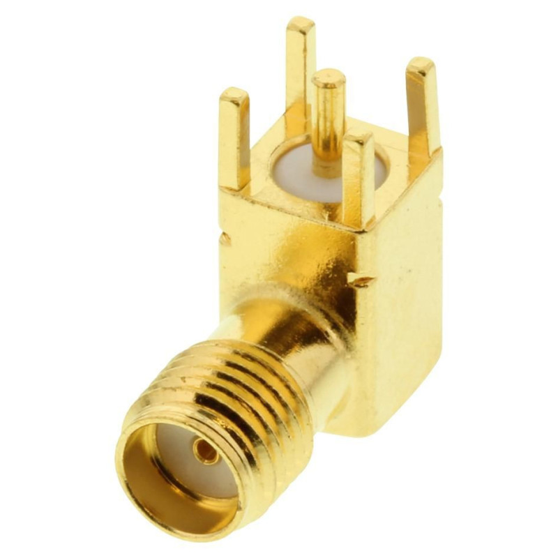 Molex (73100-0114) RF / Coaxial Connector, SMA Coaxial, Right Angle Jack