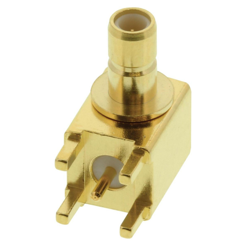 Molex (73404-2330) RF / Coaxial Connector, SMB Coaxial, Right Angle Jack