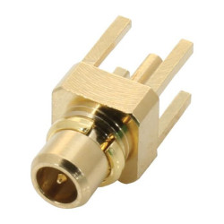 Samtec (MMCX-P-P-H-ST-TH1) RF / Coaxial Connector, MMCX Coaxial